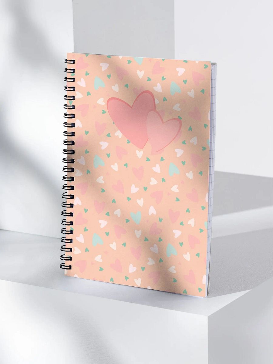 Scattered Hearts Notebook product image (4)