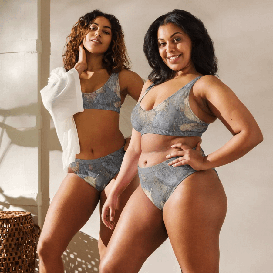 Recycled High Waisted Bikini - MossyOak - It Happennnns Camo product image (6)