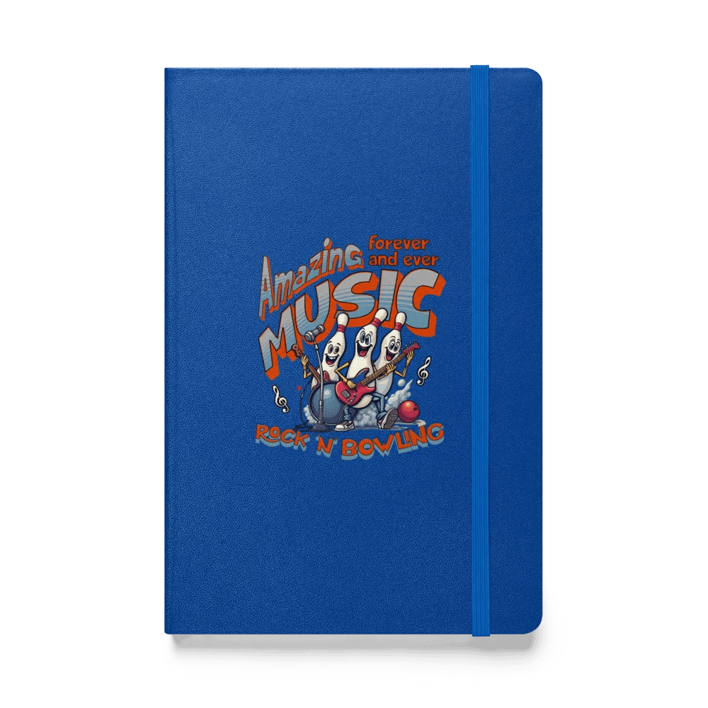 Amazing Music Rock N Bowling Hardcover Journal product image (1)