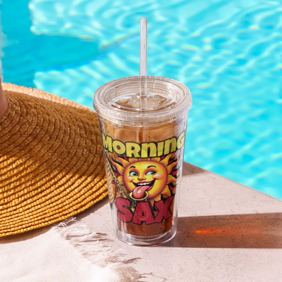 Morning Sax Tumbler - Clear product image (10)