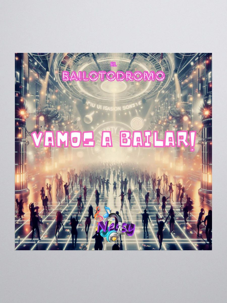 Sticker sencillo Vamos a Bailar product image (3)