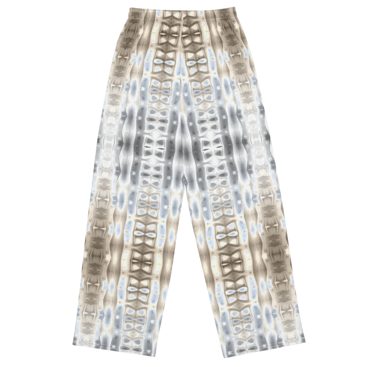 Abstract pattern in blue and brown, product image (2)