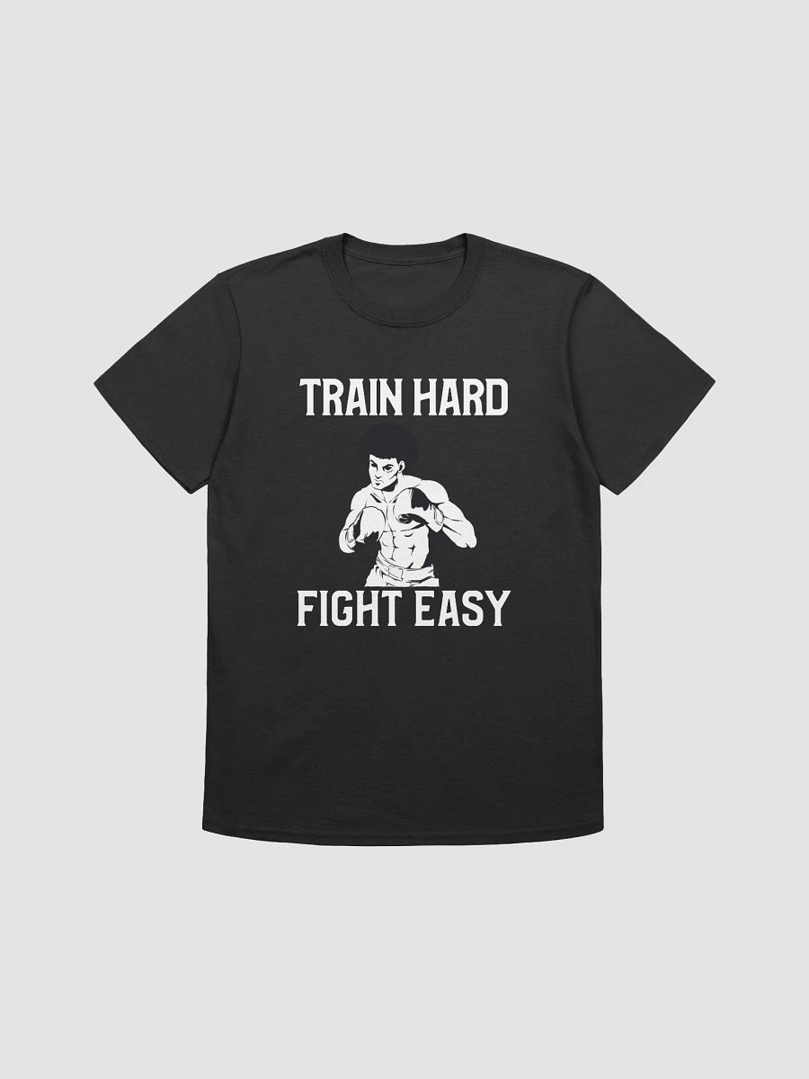 Train hard, fight easy boxing t-shirt product image (3)