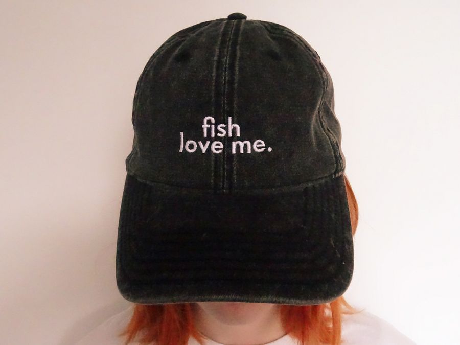 Fish love me Hat product image (3)