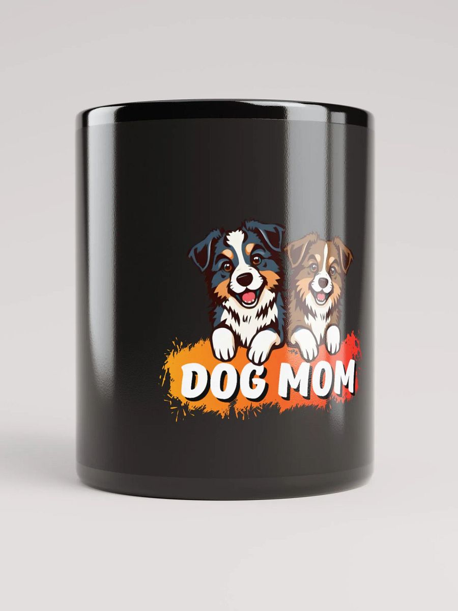 Dog Mom Blue Merle and Brown Aussie Blk Mug product image (1)