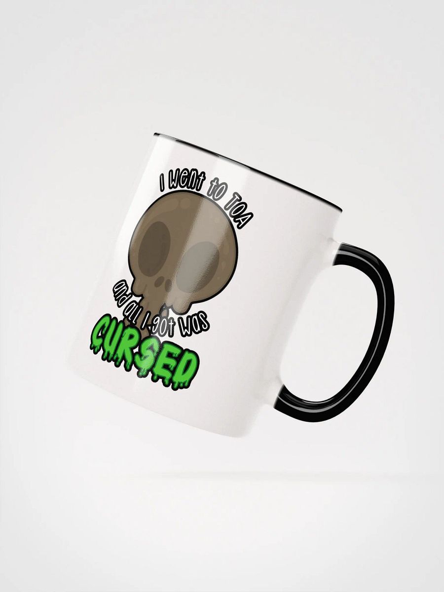 All I Got Was Cursed - Warrior - Ceramic Mug w/Color product image (2)