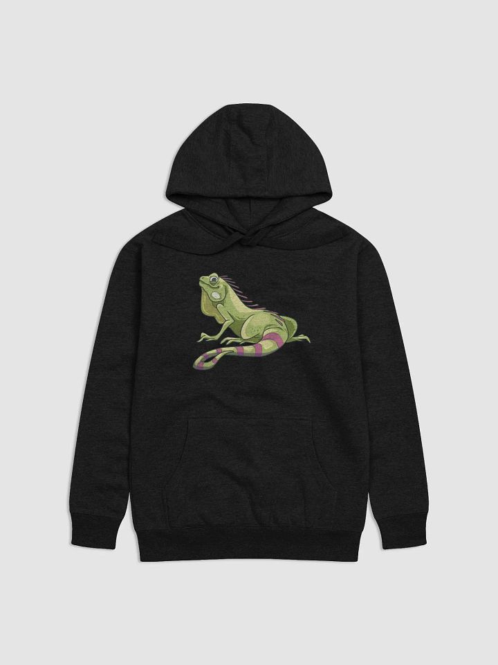 Stylized Green Iguana Premium Hoodie product image (1)