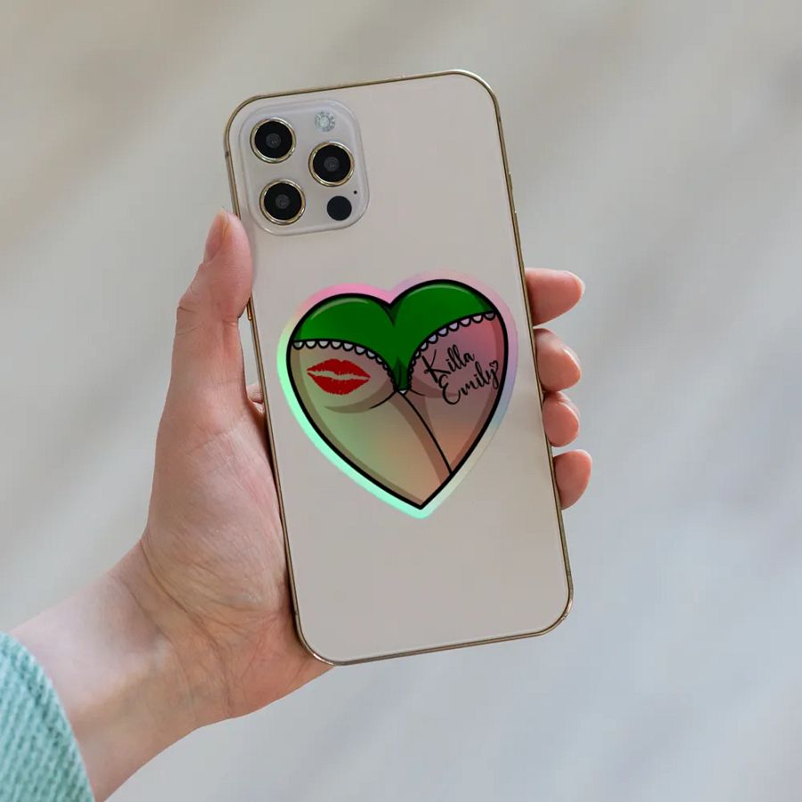 HEART BUTT STICKER product image (8)