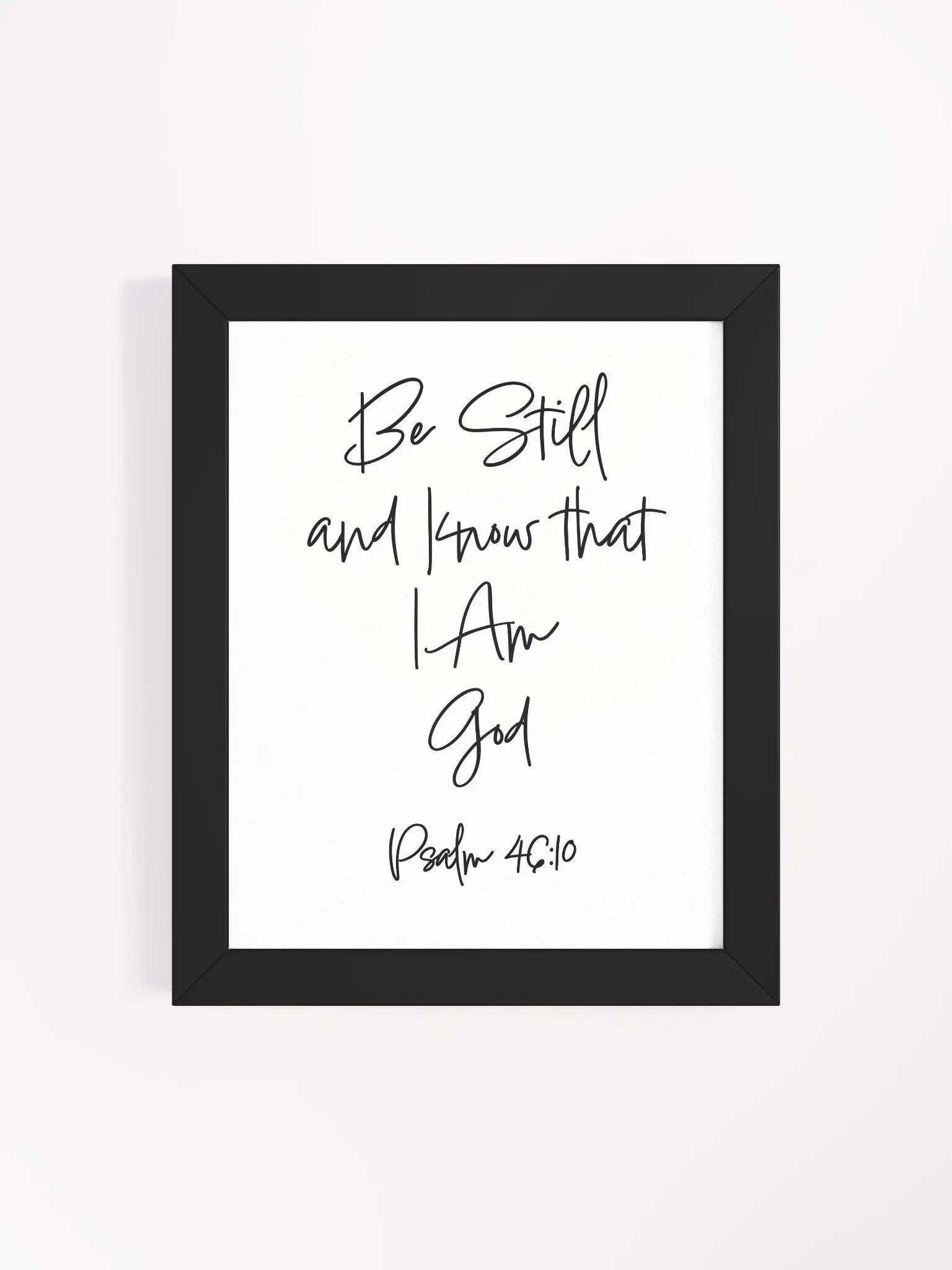 Be Still - Framed Print product image (4)