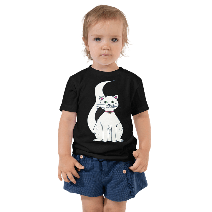 Cat (art by Dina R.) - Toddler T-Shirt product image (1)