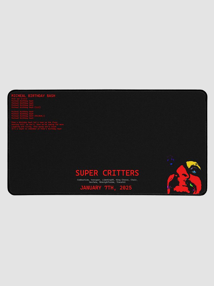 Super Critters Desk Mat product image (1)