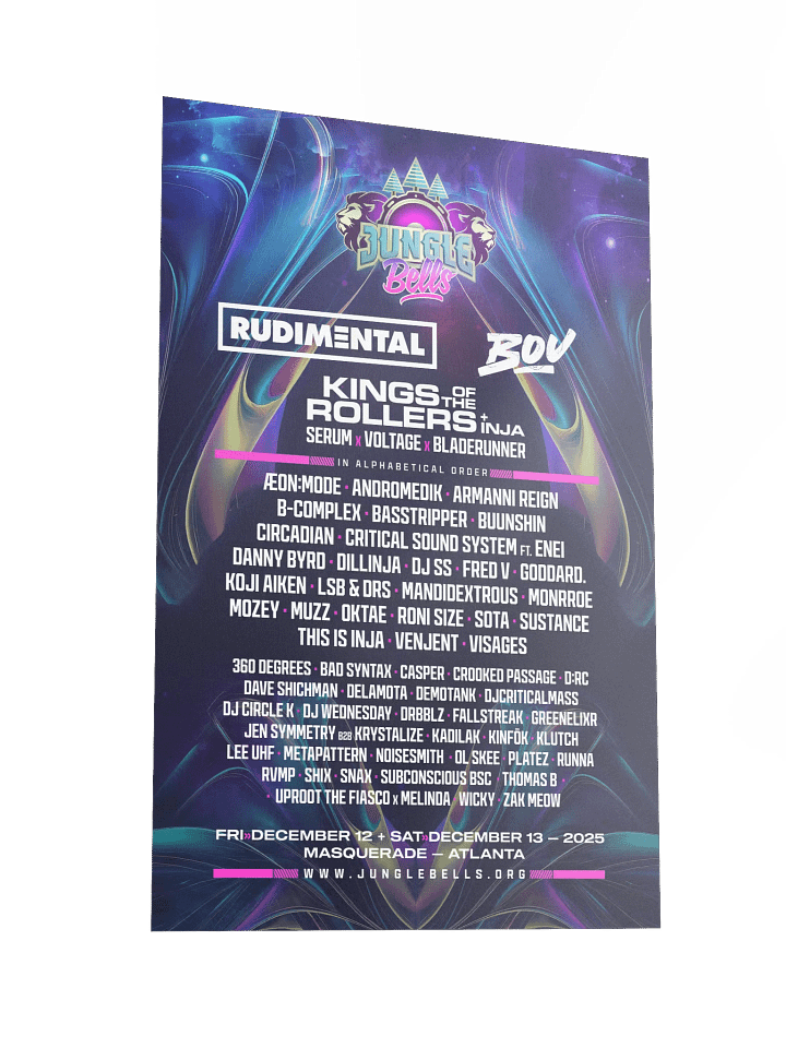 Jungle Bells 2025 Collector's Poster product image (5)