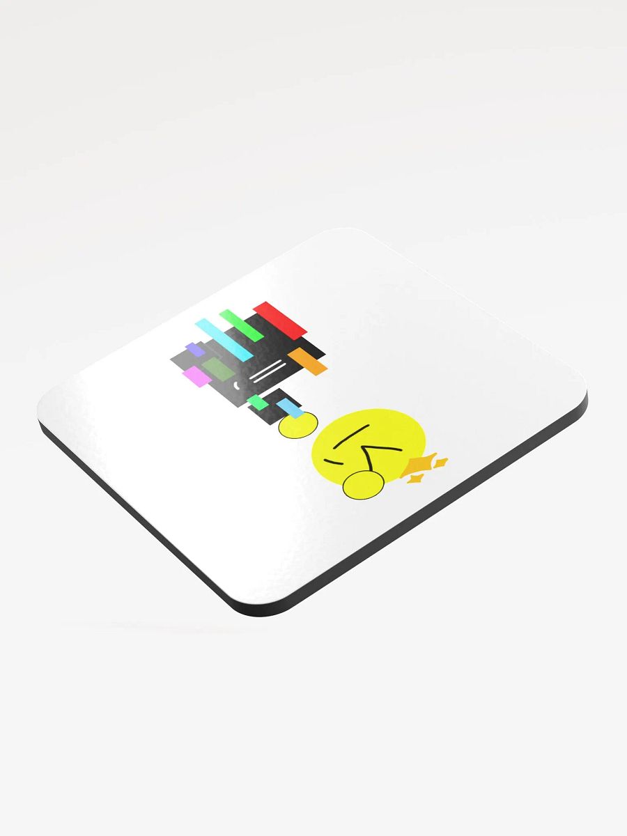Bobby & Glitchy (Fist Bump) Coaster product image (3)