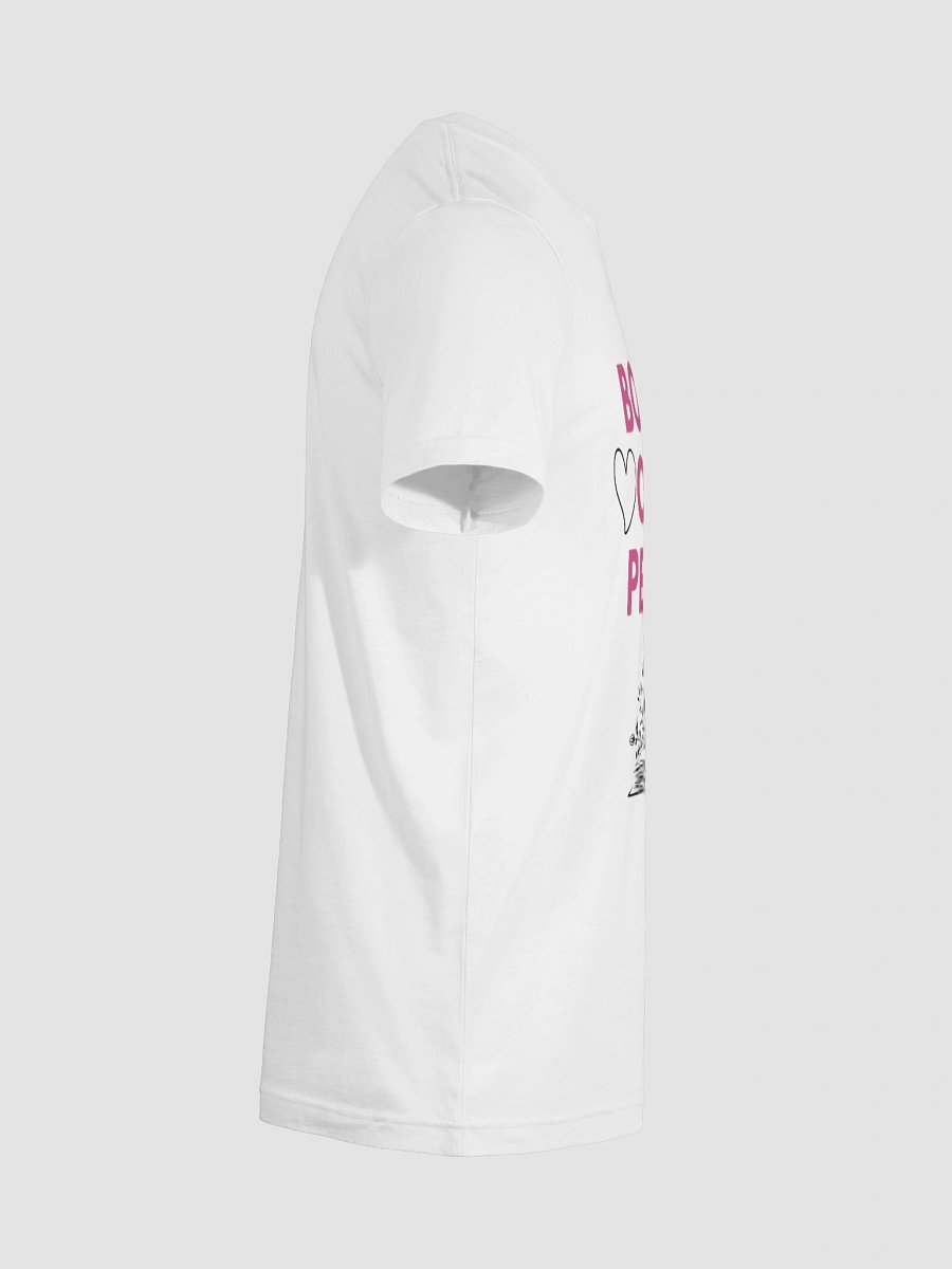 Books Over People – Aesthetic White Bella+Canvas T-Shirt product image (12)