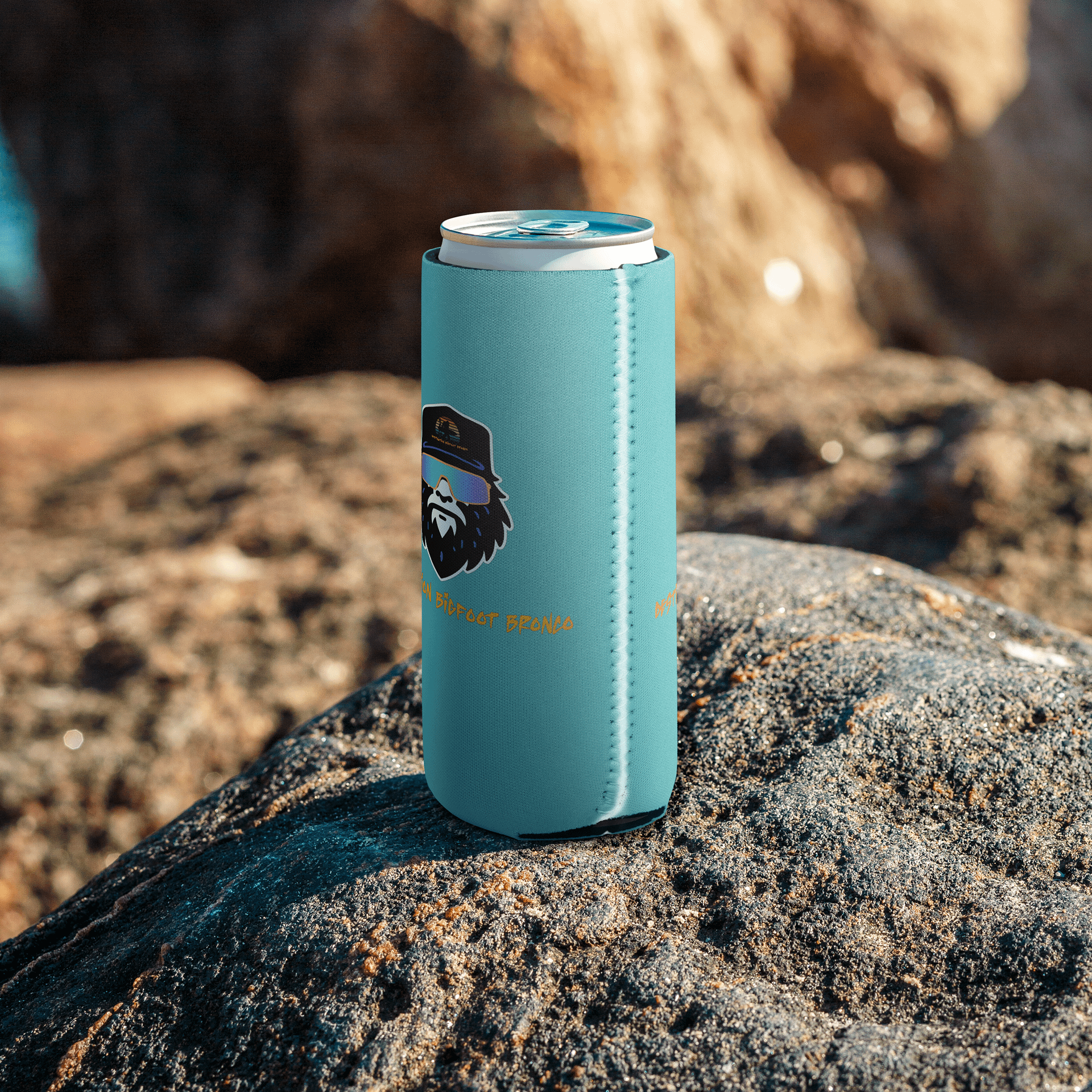 The Sasquatch Sipper (Teal) 12OZ Regular or 12OZ Slim Coozie product image (16)