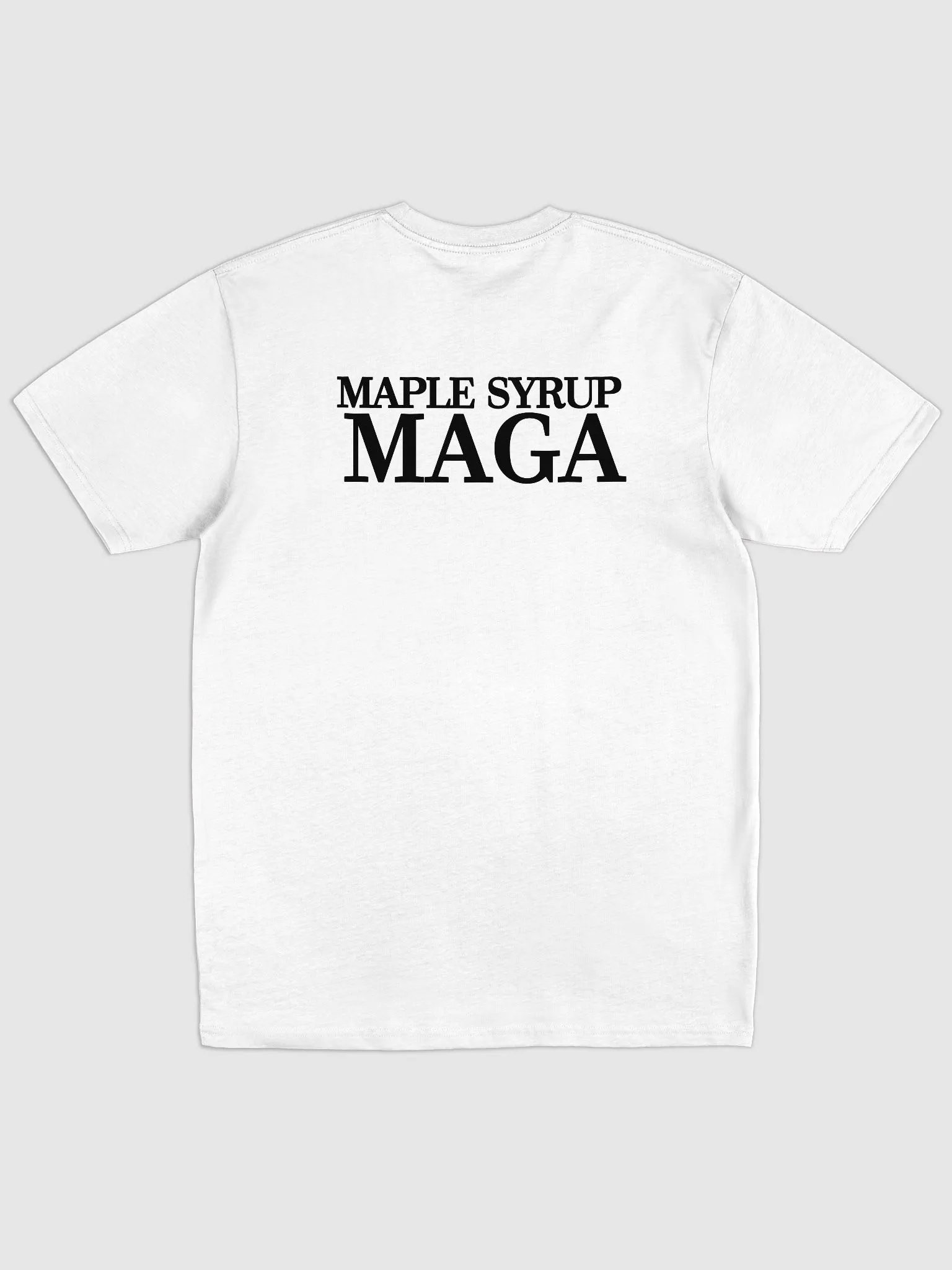 MAPLE SYRUP MAGA T-SHIRT (CANADIAN FLAG EDITION) product image (28)