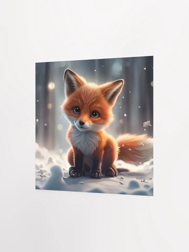 Fox Snow Poster product image (2)
