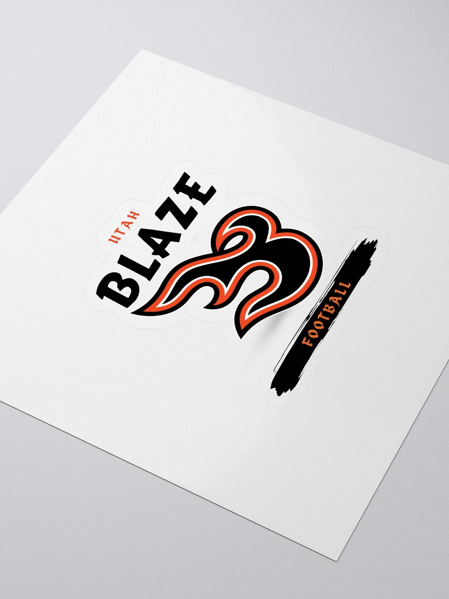 Utah Blaze Stickers product image (3)