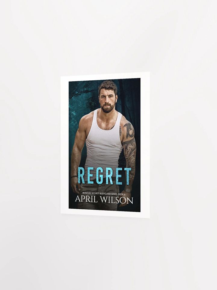 Poster - Regret book cover product image (2)