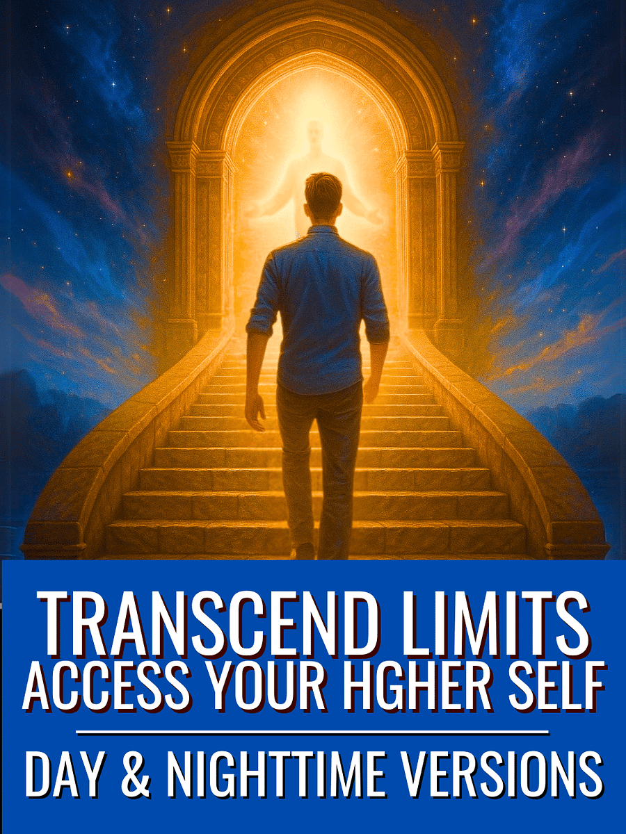 Transcend Your Limits & Access Your Higher Self: Daytime & Sleep Meditation Bundle product image (1)
