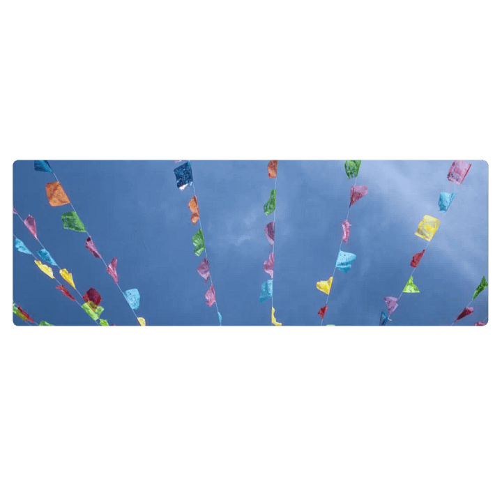 Papel Picado Yoga Mat product image (1)