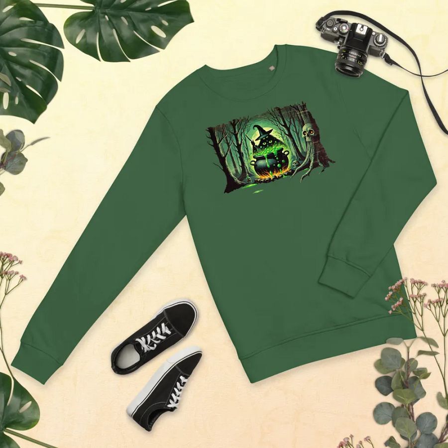 Cauldron Monster Unisex Organic Sweatshirt product image (27)