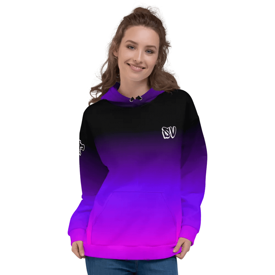 STRAIGHT VIBIN NEON COLOR FADE STYLE ASTA HOODIE product image (3)