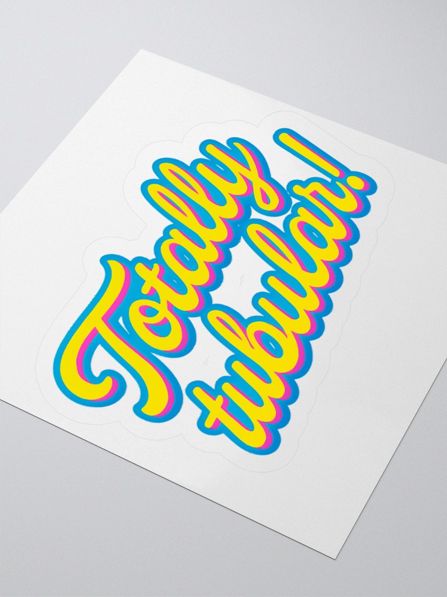 Totally Tubular Sticker product image (3)