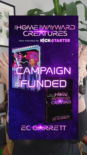 Meet THE HOME FOR WAYWARD CREATURES. A new space romantasy coming this summer via K!ckstarter. The campaign is NOW LIVE & wil...