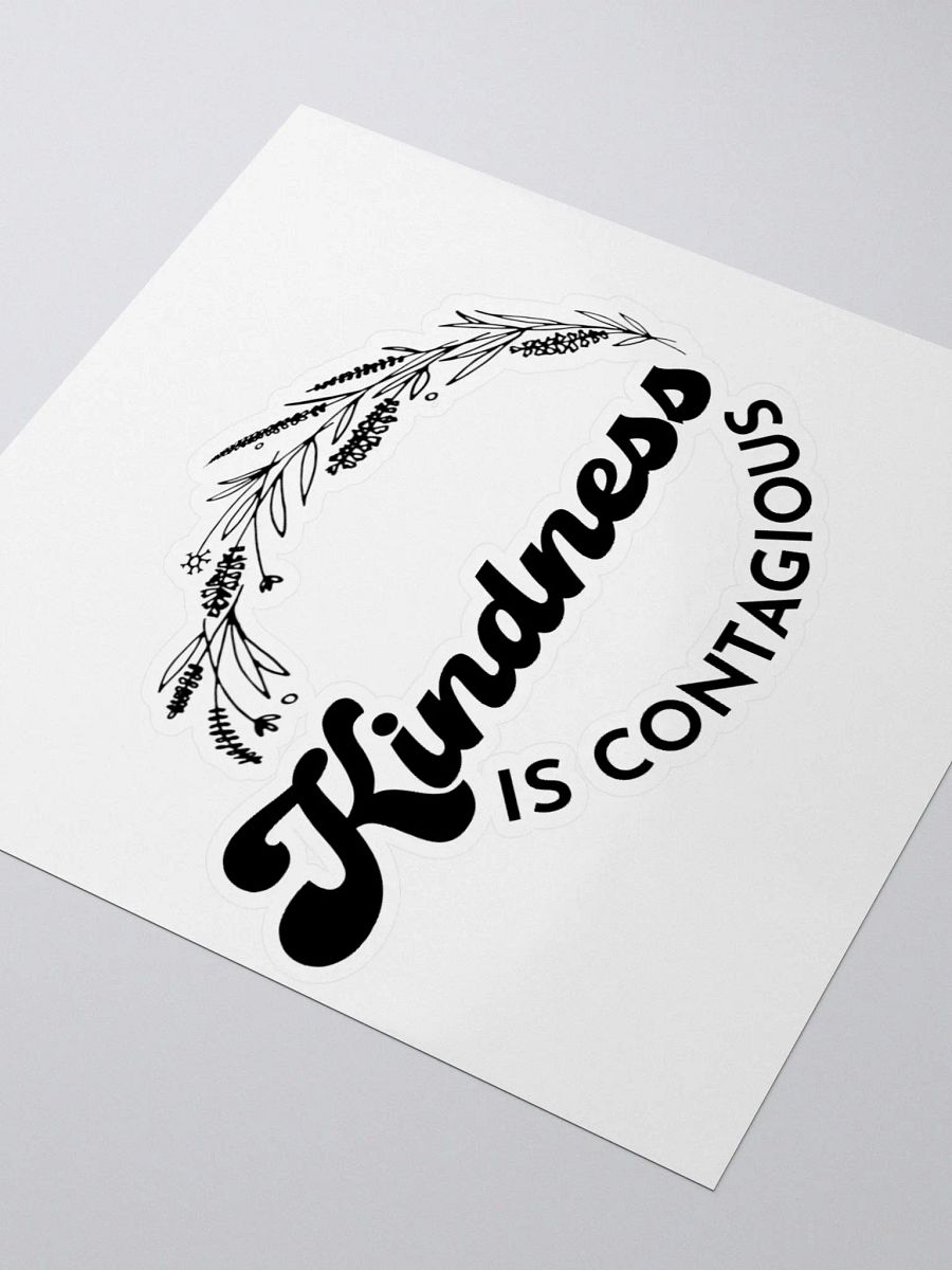 Kindness is Contagious Sticker product image (3)