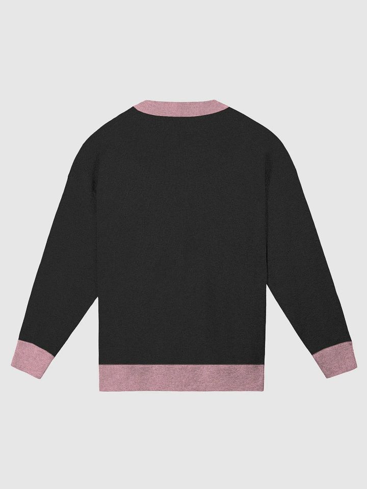 TOUR24 WHO IS THIS HELL FOR? Sweater (w/colored cuffs) product image (2)