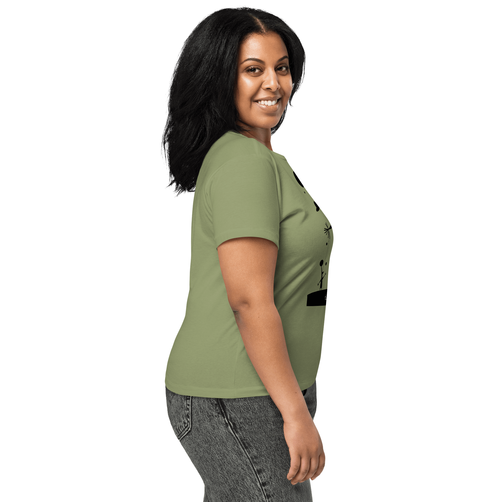 Cotton Heritage Women's High-Waisted Tee product image (6)