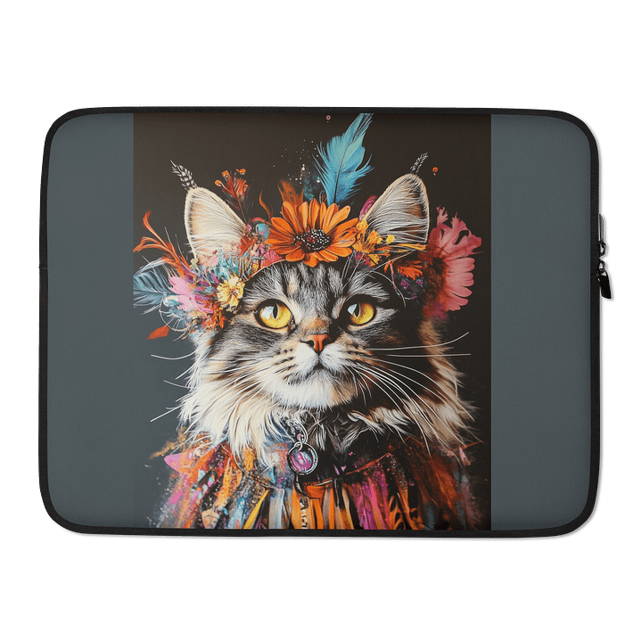 Feline Fiesta Laptop Sleeve product image (2)