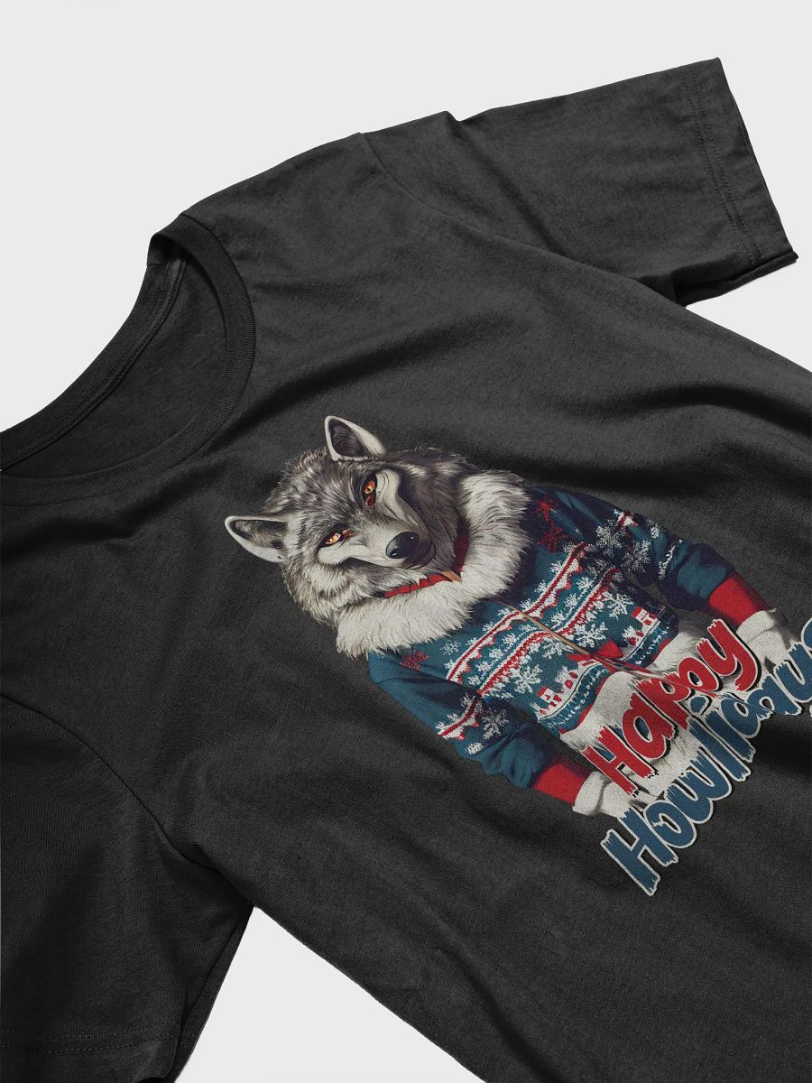 Happy Howlidays Werewolf T Shirt product image (5)