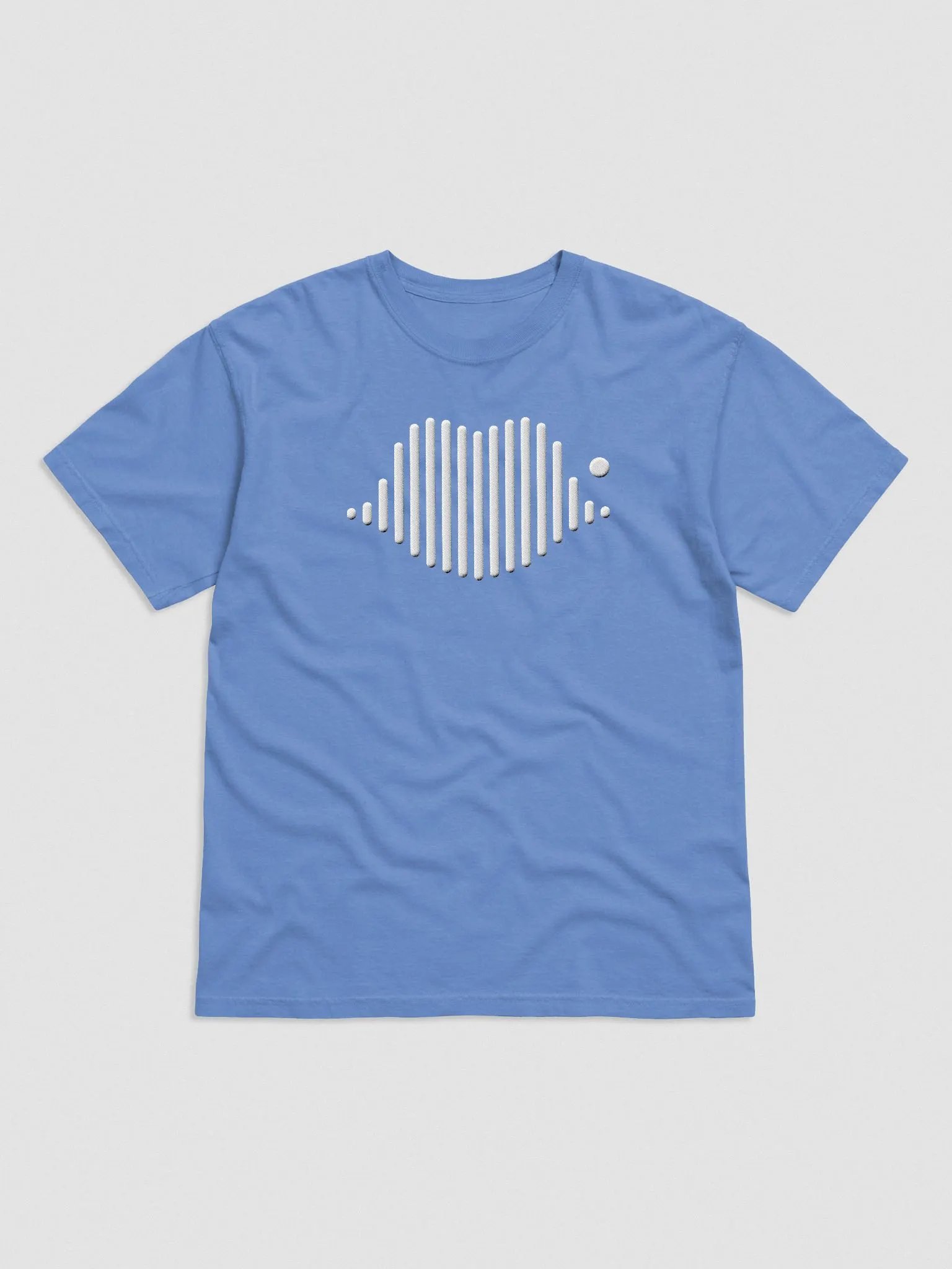 Under Covers Audio Printed White Lips Logo T-Shirt product image (6)