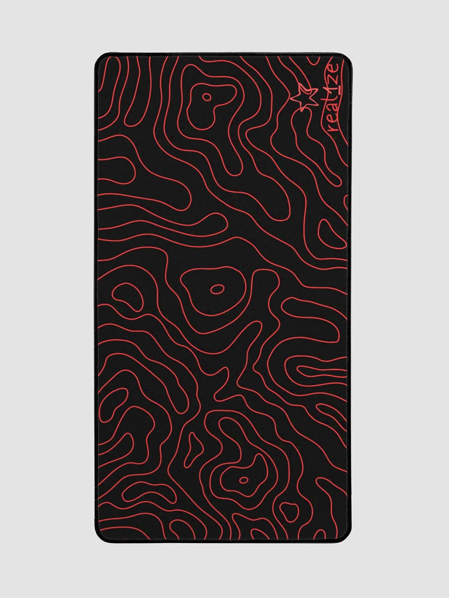 red wolf real1ze topo mousepad product image (2)