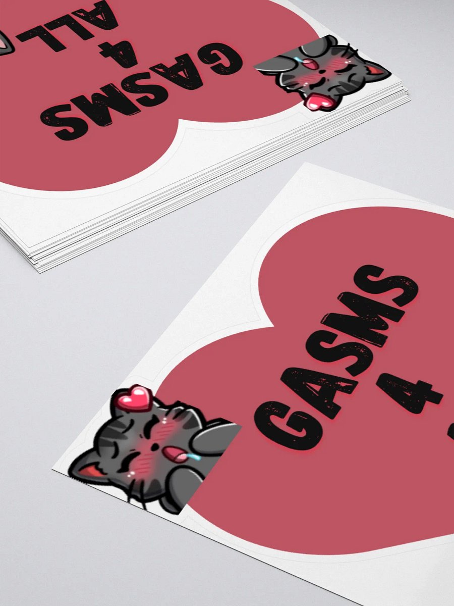 Gasms 4 All Sticker product image (4)