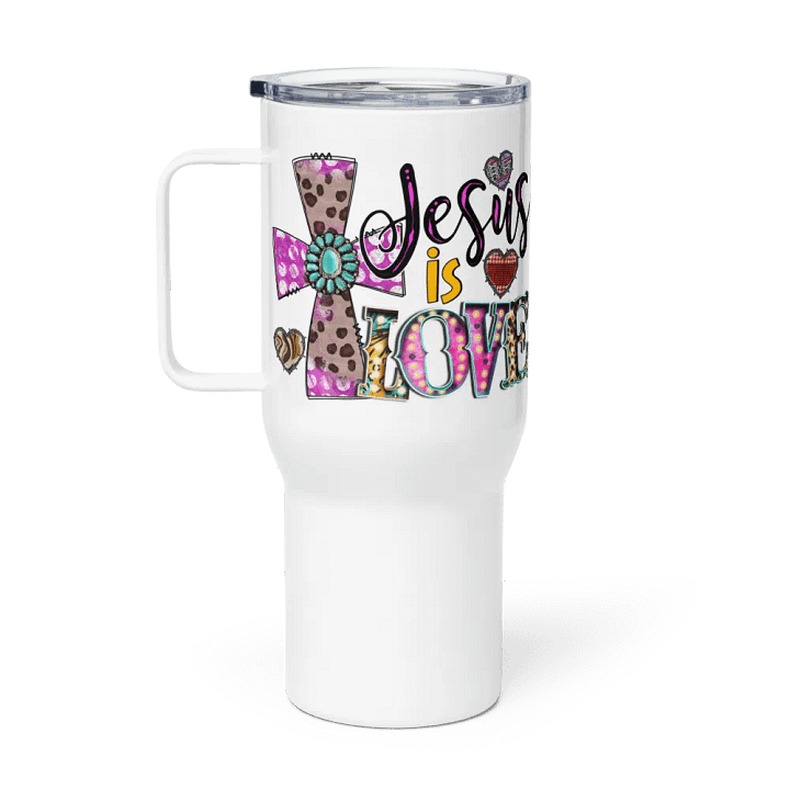 Jesus Is Love - Travel Mug w/ Handle product image (1)