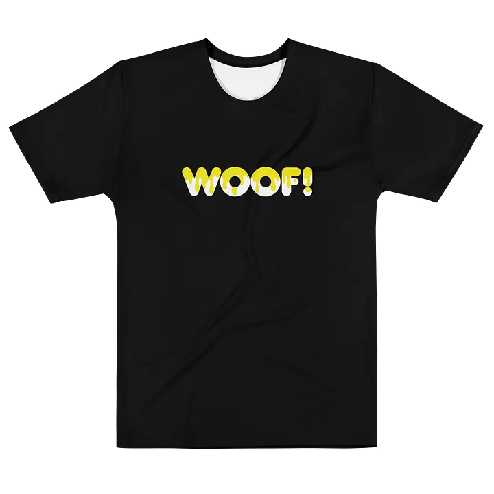 Speak Shirt - WOOF! - Yellow Drip product image (1)
