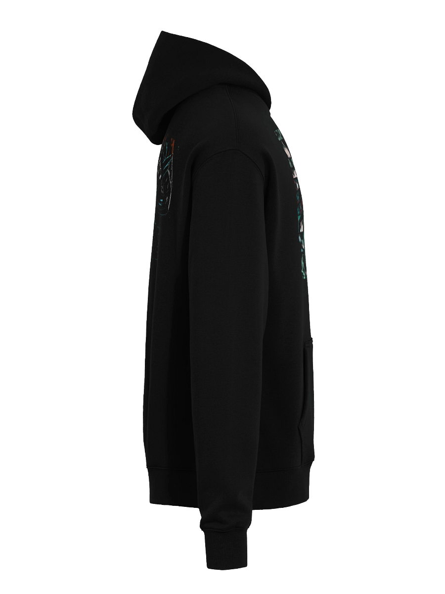 3 PRINT Premium Oversized Heavyweight Hoodie Jane Doe STAB! Zenless Zone Zero Design product image (8)