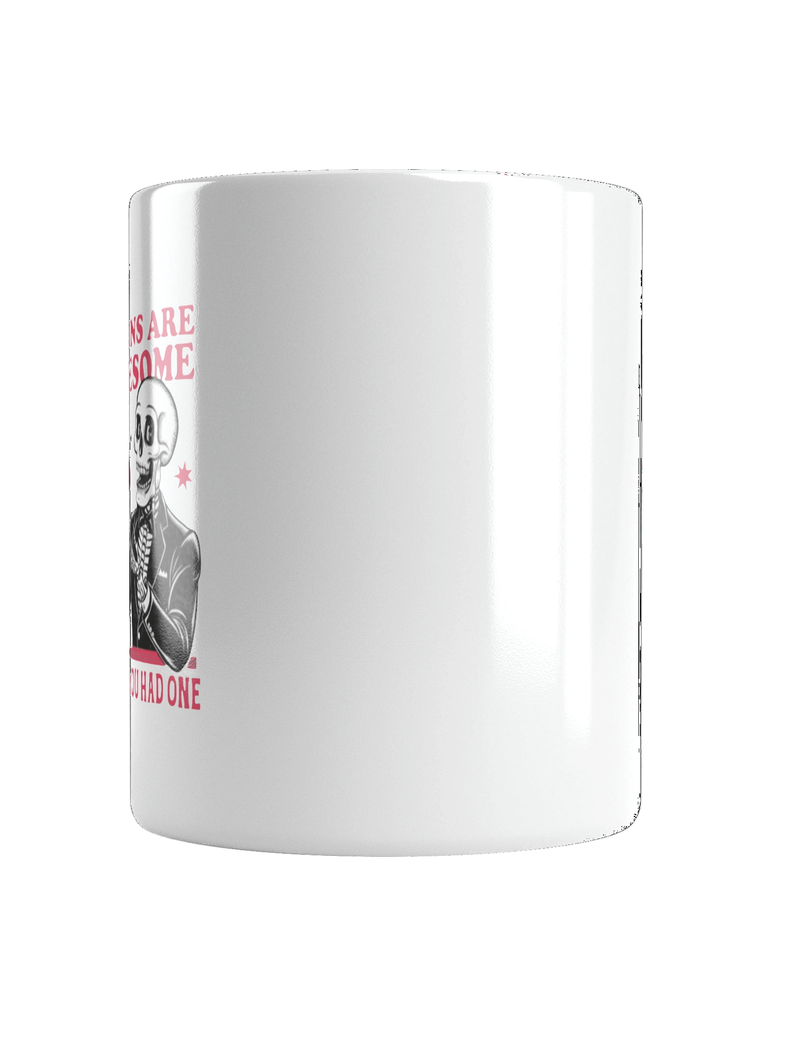 Brains Are Awesome White Mug | Funny Quote Coffee Cup product image (17)