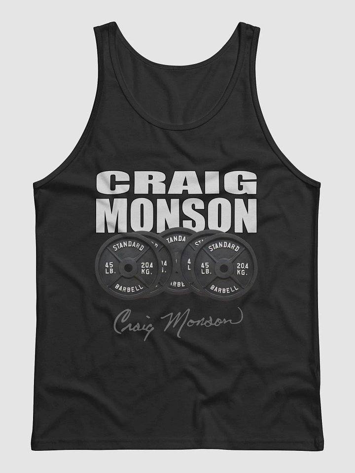 Craig Monson Barbell Signature Tank Top product image (9)