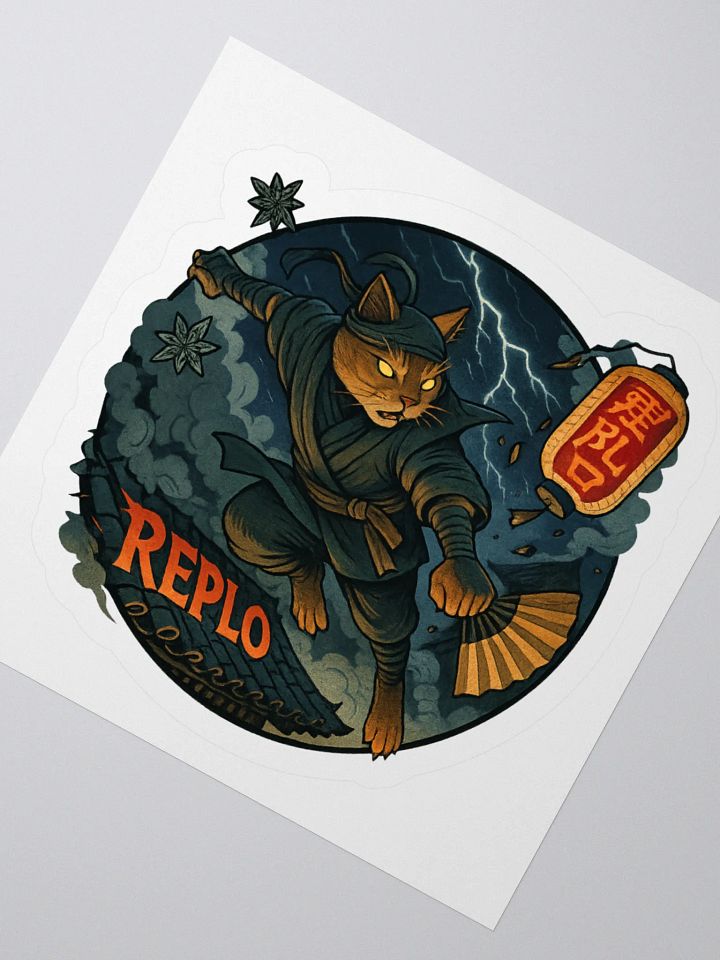 Replo Shadowpaw Ninja Sticker product image (4)