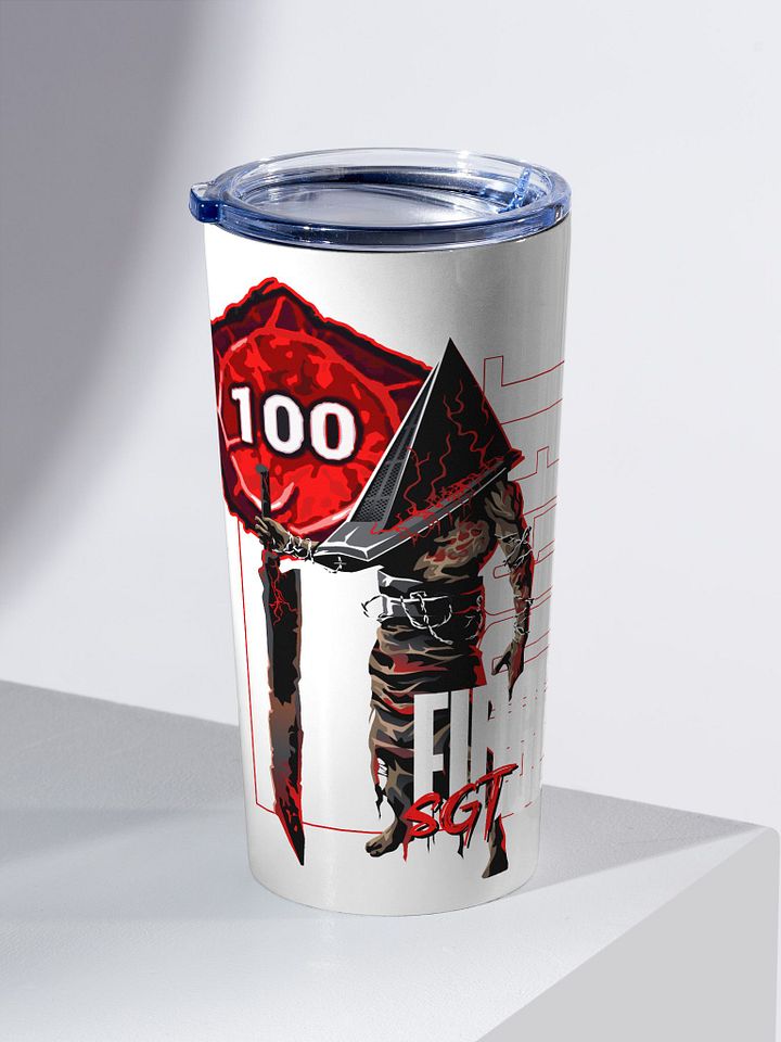 P100 Pyramid Head - Stainless Steel Travel Mug product image (2)