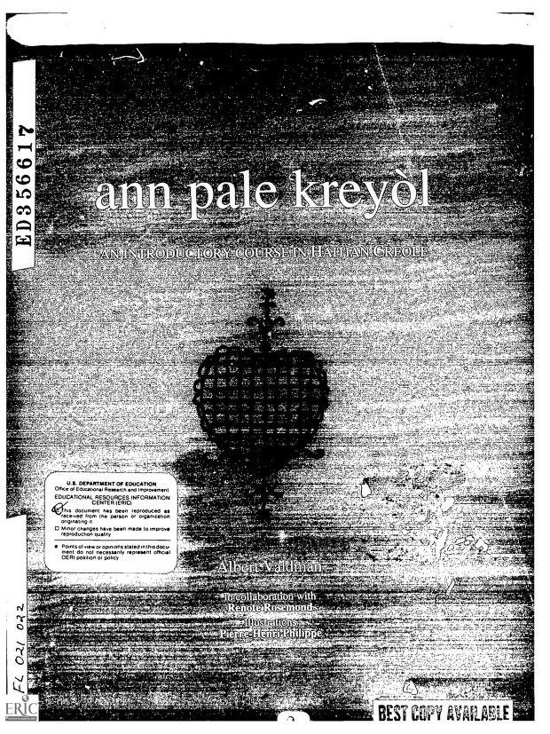 Ann Pale Kreyòl product image (1)