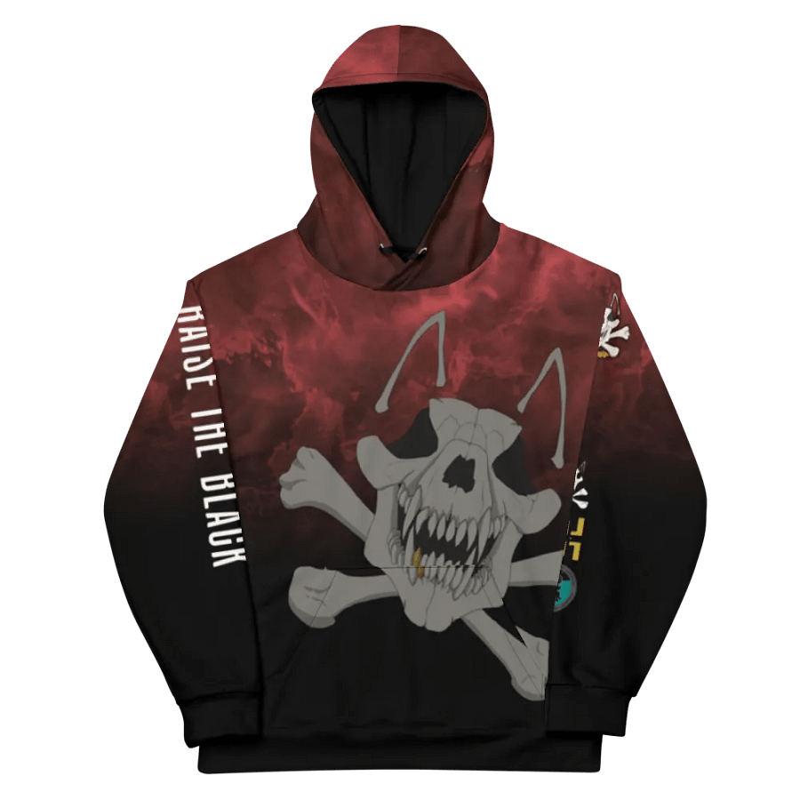 Mongrel Squad Straight Outta Klescher Red/Black Hoodie product image (11)