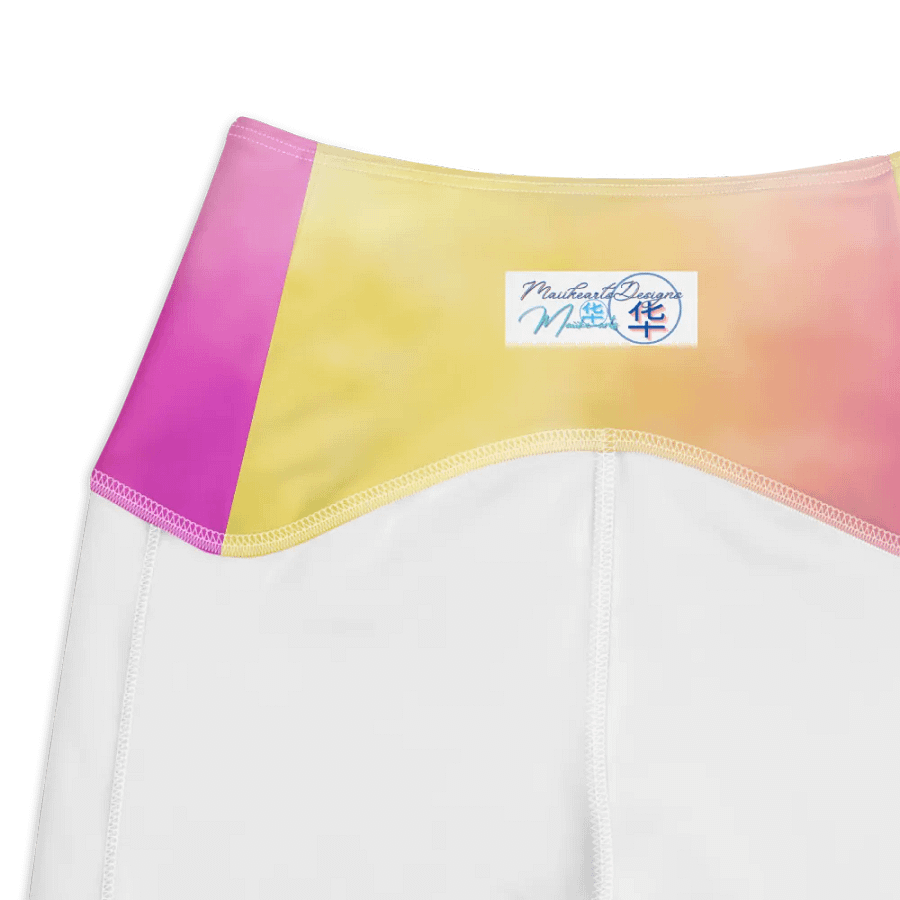 Blur cloud rainbow Design Leggings with Pocket - V3 product image (7)
