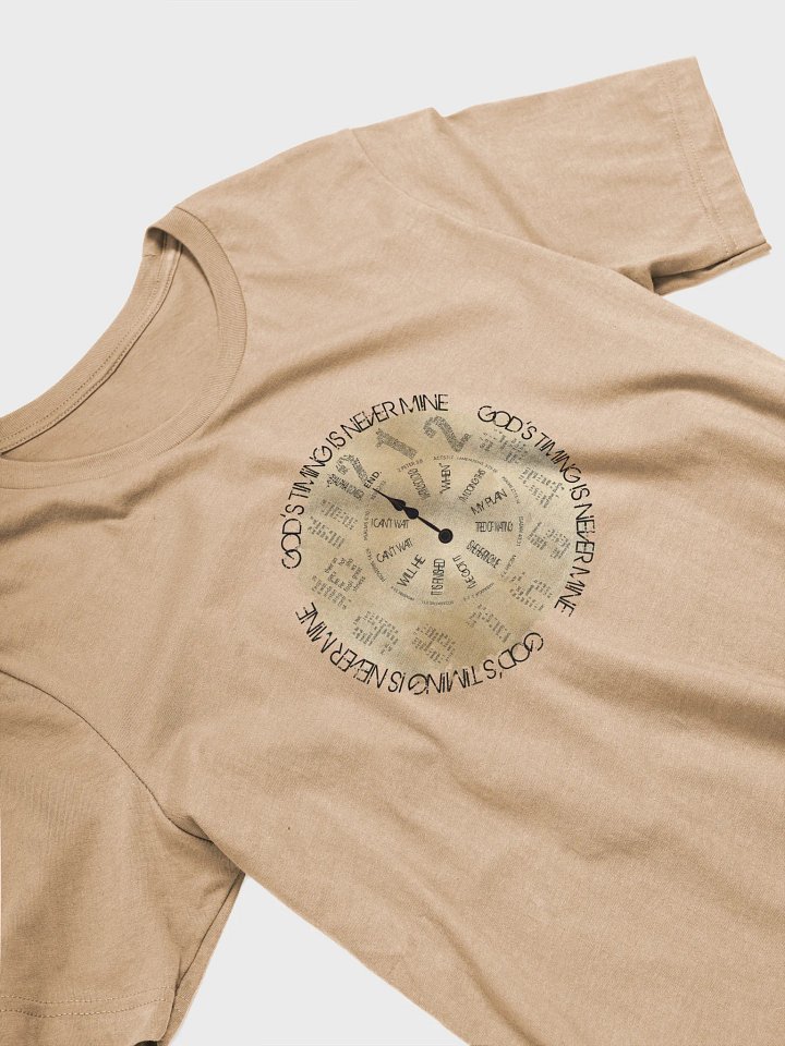 God's Timing (Short sleeve T) product image (2)