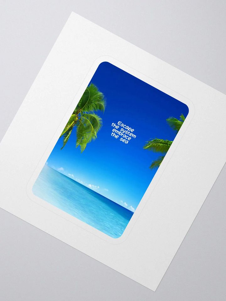 Tropical Escape Kiss Cut Stickers product image (2)