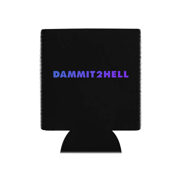 dammit2hell Coozie product image (1)